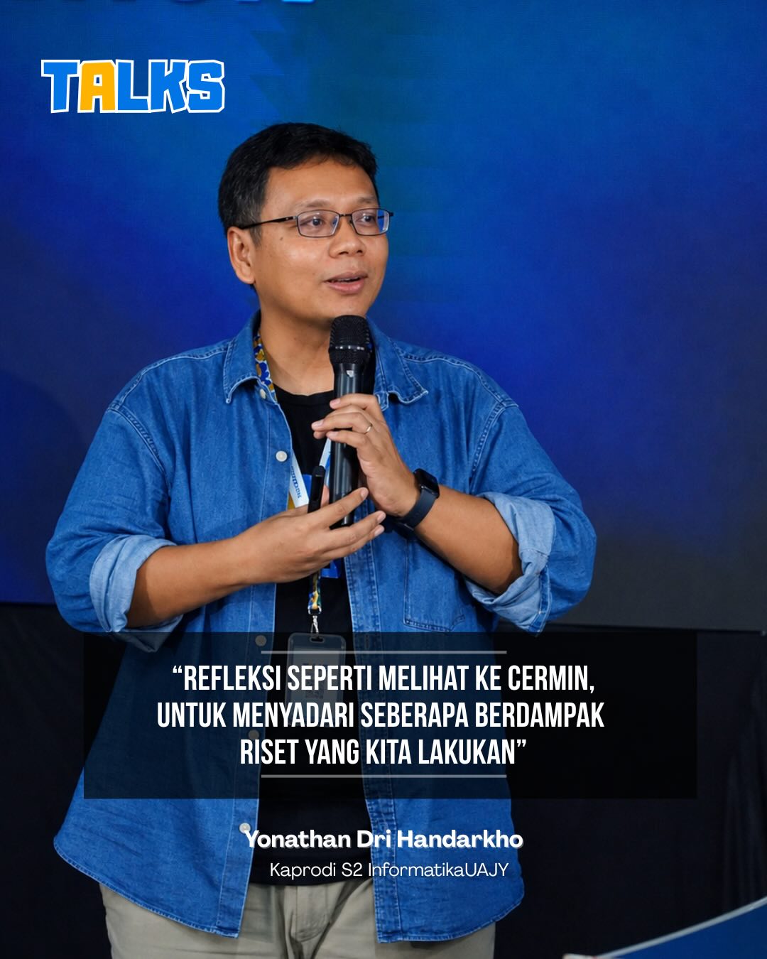 TALKS Season 1 speaker quote documentation